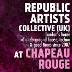 Sobotní Republic Artists v Chapeau Rouge