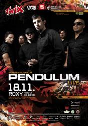 plakát - Koncert: PENDULUM