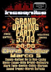INCOGNITO GRAND OPENING PARTY