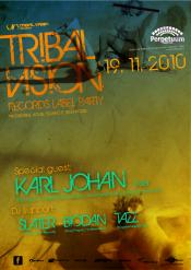 TRIBAL VISION RECORDS LABEL PARTY 