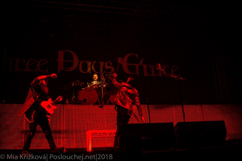 THREE DAYS GRACE - Pátek 19. 10. 2018