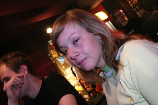 Human traffic night
