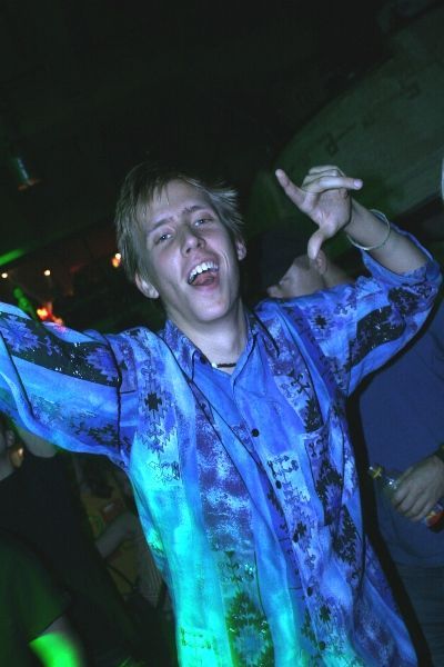Human traffic night