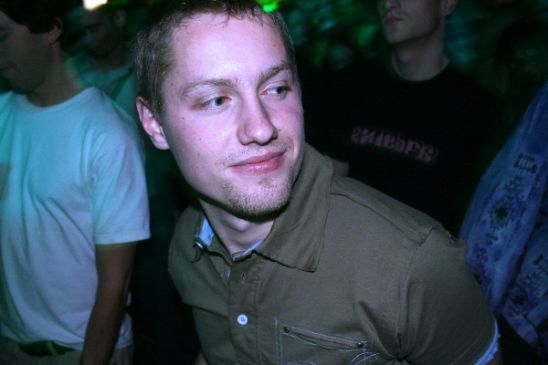 Human traffic night