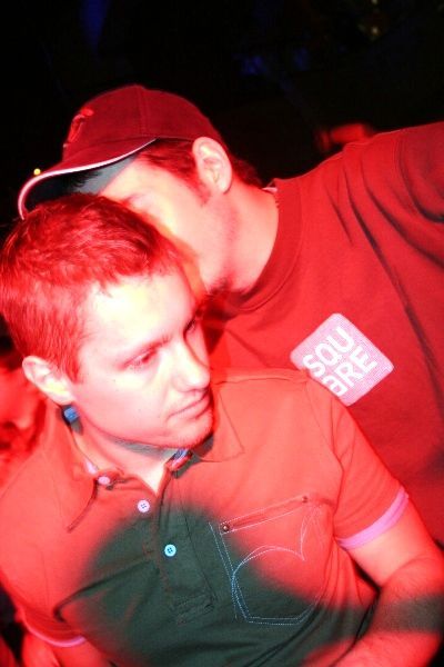 Human traffic night