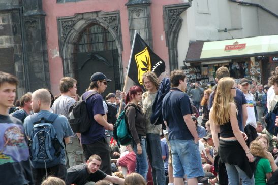 Million Marihuana March - Praha - 7.5.06