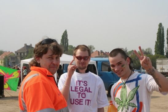 Million Marihuana March - Praha - 7.5.06