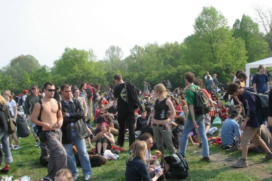 Million Marihuana March - Praha - 7.5.06