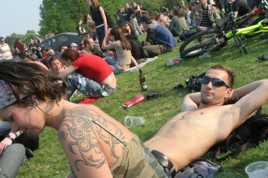 Million Marihuana March - Praha - 7.5.06