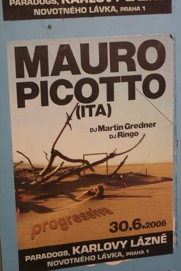 Mauro Picotto - Karlovy Lázn? - 30.6.06