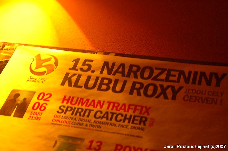 15. NAROZENINY ROXY - Pátek 22. 6. 2007
