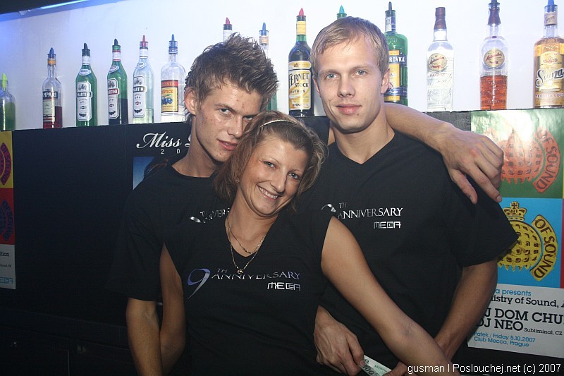 THE BEST MECCA NIGHTS - Pátek 21. 9. 2007