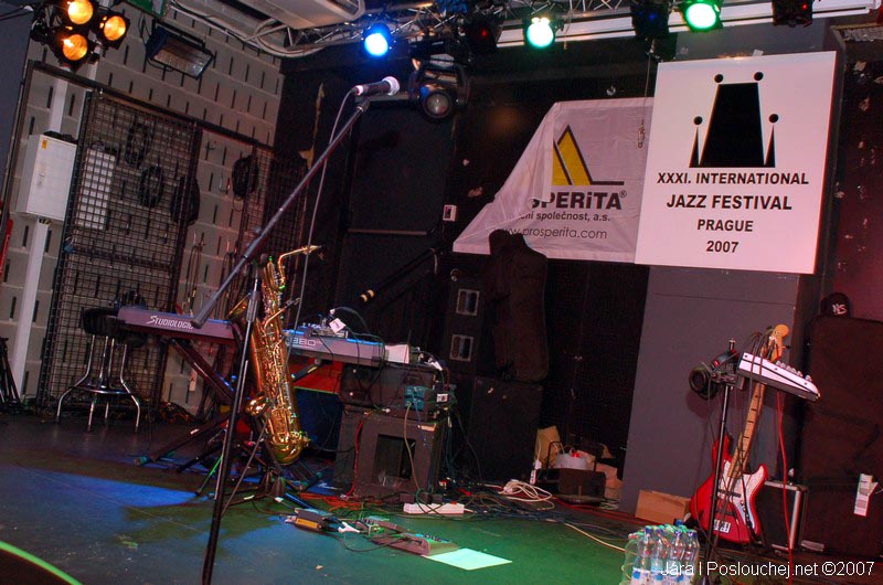KONCERT V RÁMCI XXXI. INTERNATIONAL JAZZ FESTIVAL PRAGUE  - Pondělí 26. 11. 2007