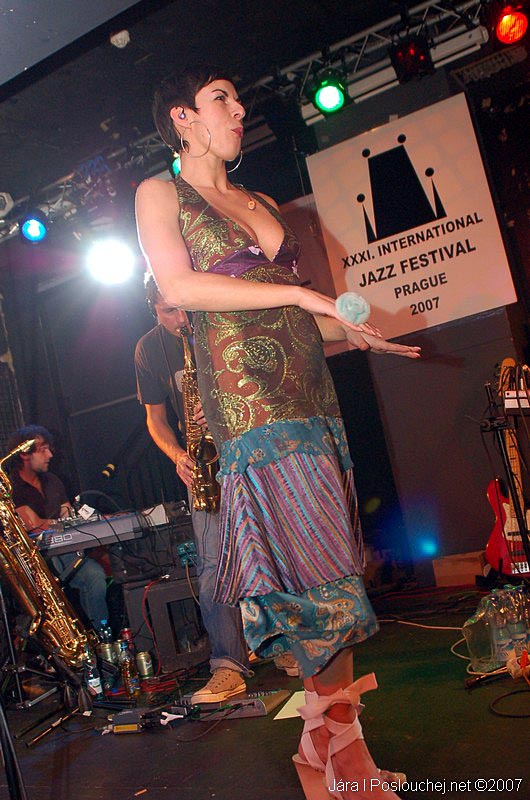 KONCERT V RÁMCI XXXI. INTERNATIONAL JAZZ FESTIVAL PRAGUE  - Pondělí 26. 11. 2007