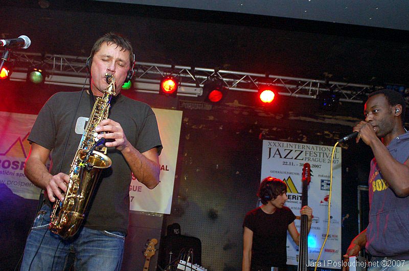 KONCERT V RÁMCI XXXI. INTERNATIONAL JAZZ FESTIVAL PRAGUE  - Pondělí 26. 11. 2007