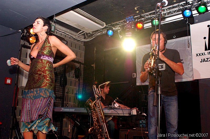 KONCERT V RÁMCI XXXI. INTERNATIONAL JAZZ FESTIVAL PRAGUE  - Pondělí 26. 11. 2007