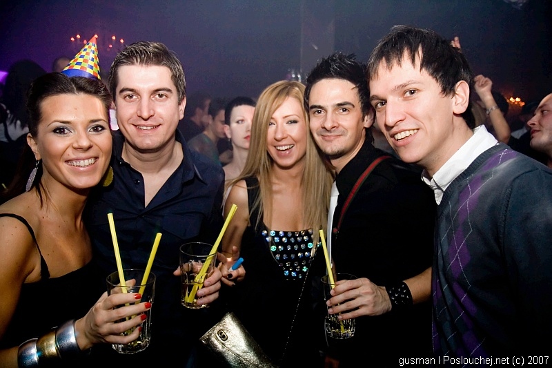 NEW YEARS EVE 2007 WITH MINISTRY OF SOUND - Pondělí 31. 12. 2007