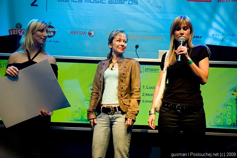 O2 DANCE MUSIC AWARDS FINAL PARTY - Pátek 18. 4. 2008