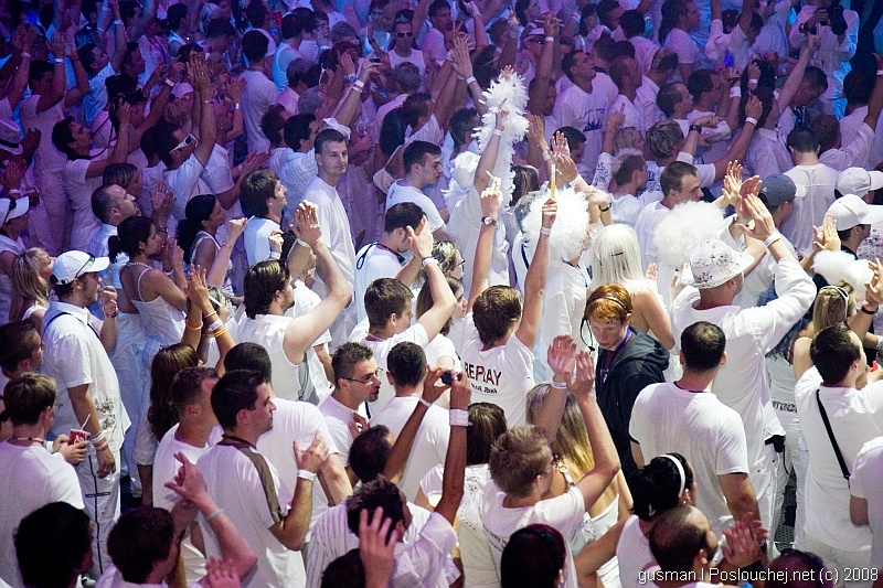 SENSATION WHITE - Sobota 31. 5. 2008