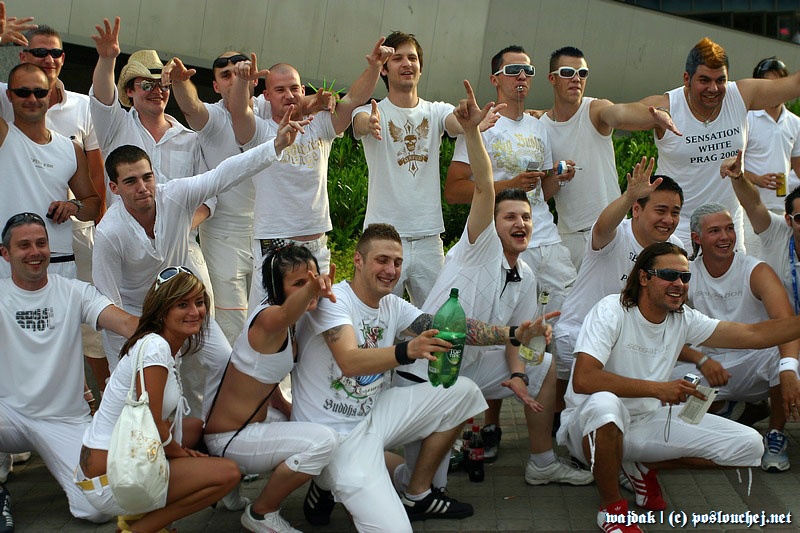 SENSATION WHITE - Sobota 31. 5. 2008