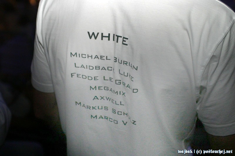 SENSATION WHITE - Sobota 31. 5. 2008