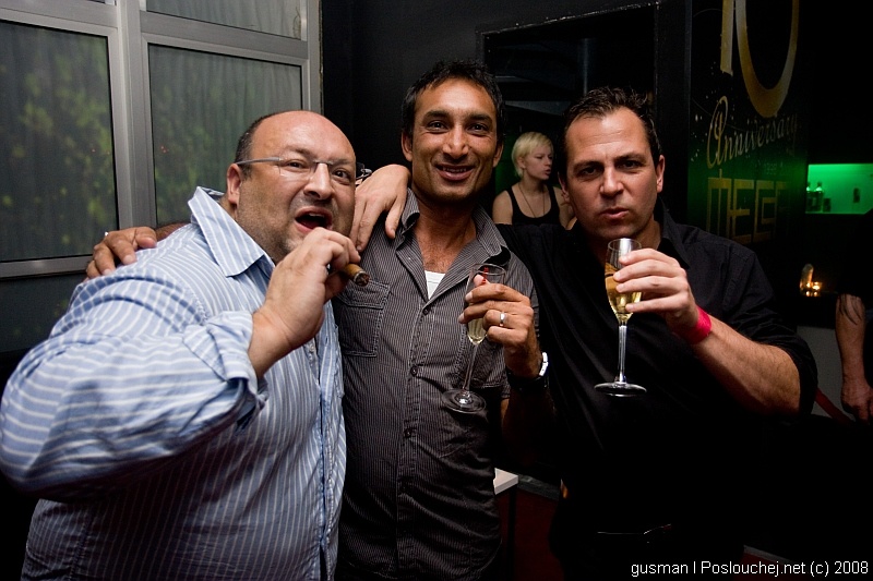 10th  BIRTHDAY OF MECCA - RESIDENT DJS 4 MECCA  - Sobota 20. 9. 2008