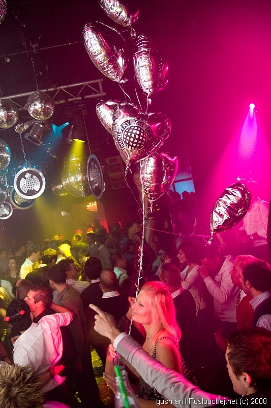 NEW YEARS EVE WITH MINISTRY OF SOUND (Mecca) - Středa 31. 12. 2008