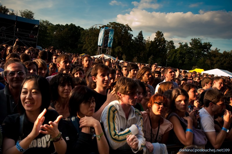 Koncert: RADIOHEAD - Neděle 23. 8. 2009