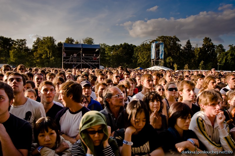 Koncert: RADIOHEAD - Neděle 23. 8. 2009