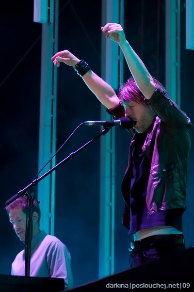 Koncert: RADIOHEAD - Neděle 23. 8. 2009