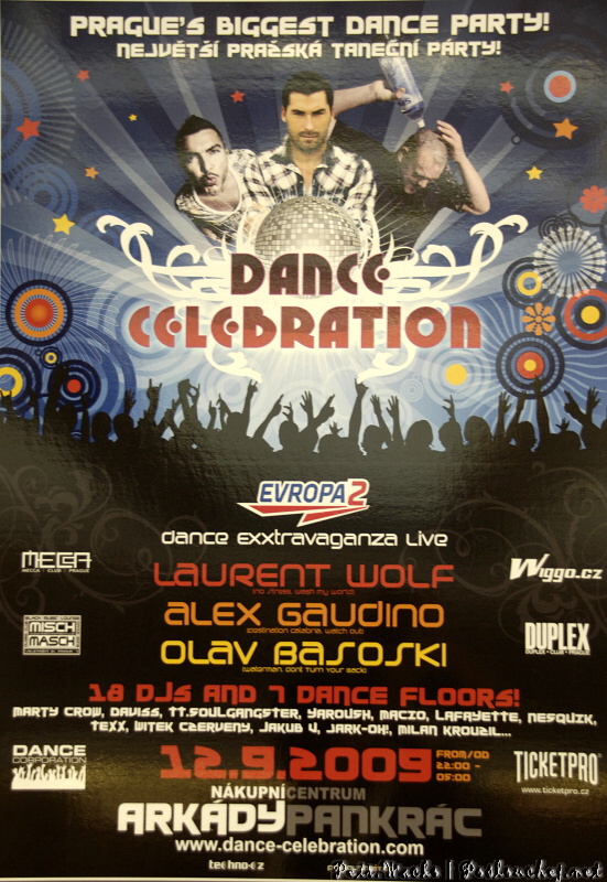DANCE CELEBRATION  - Sobota 12. 9. 2009