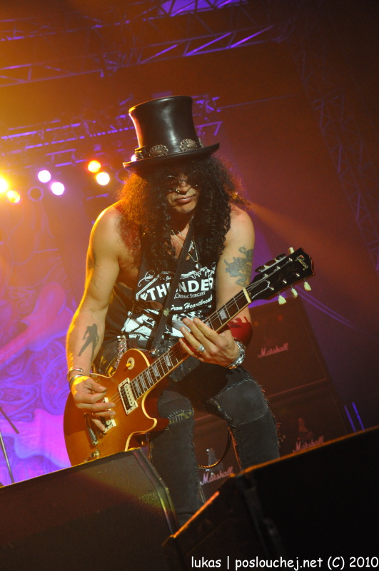 koncert: SLASH - Úterý 8. 6. 2010