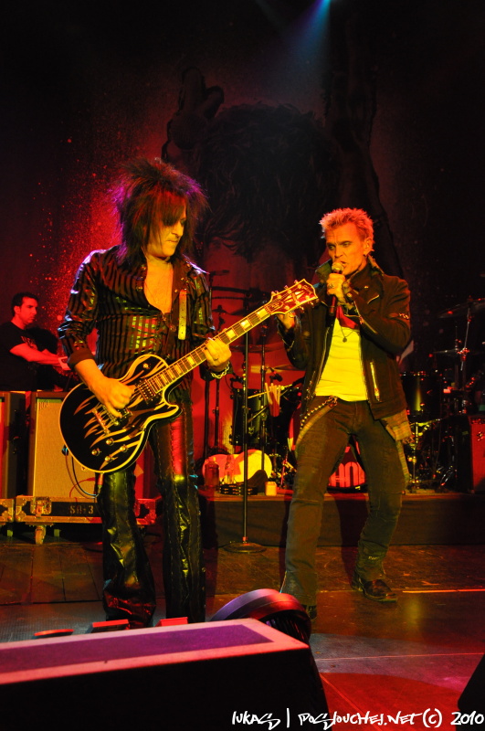 koncert: BILLY IDOL - Neděle 27. 6. 2010