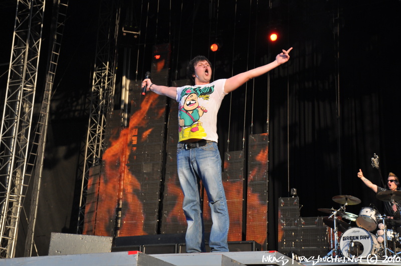 koncert: GREEN DAY - Úterý 29. 6. 2010