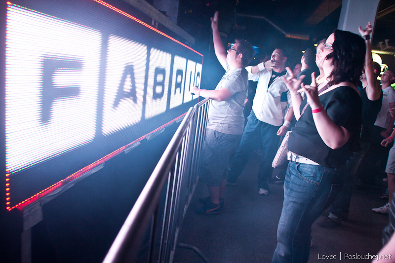 11TH ANNIVERSARY OF CLUB FABRIC  - Pátek 13. 5. 2011