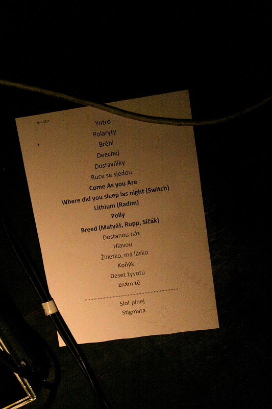 koncert: IMODIUM - Čtvrtek 10. 11. 2011