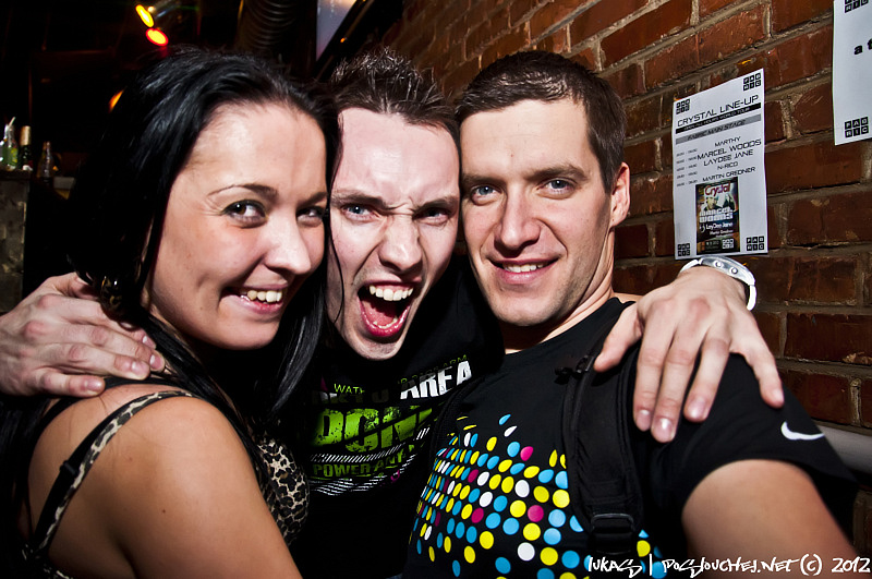 CRYSTAL PRESENTS MARCEL WOODS  - Sobota 18. 2. 2012