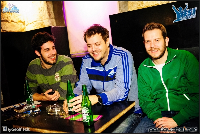 CITY BIRDS PRESENTS CRASH - Pátek 9. 3. 2012