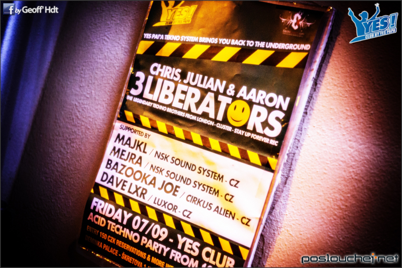 3 LIBERATORS IN YES CLUB!  - Pátek 7. 9. 2012