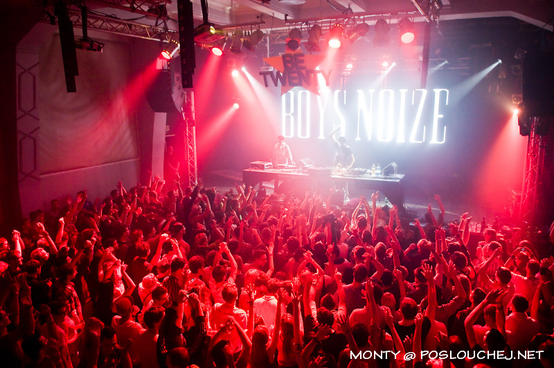 BE TWENTY W BOYS NOIZE - Pondělí 15. 10. 2012