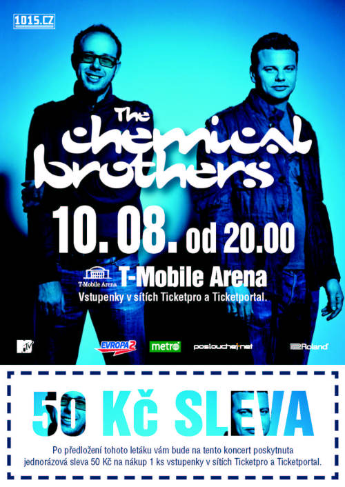 slevovy kupon chemical brothers