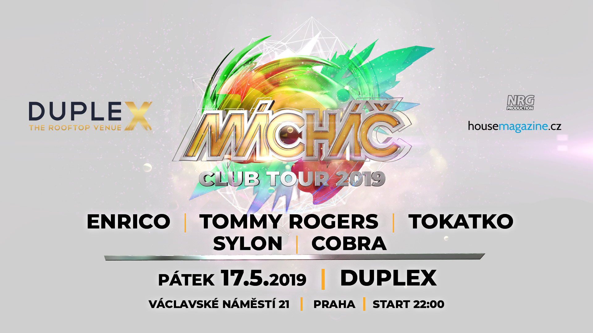 Mácháč Club tour už tento pátek v Duplexu