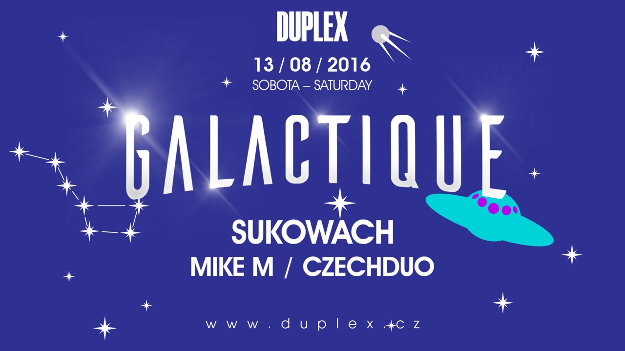 Dj Sukowach v sobotu v Duplexu