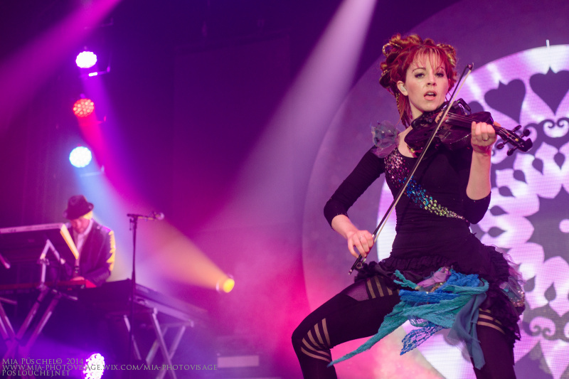 fotky z Lindsey Stirling v Praze