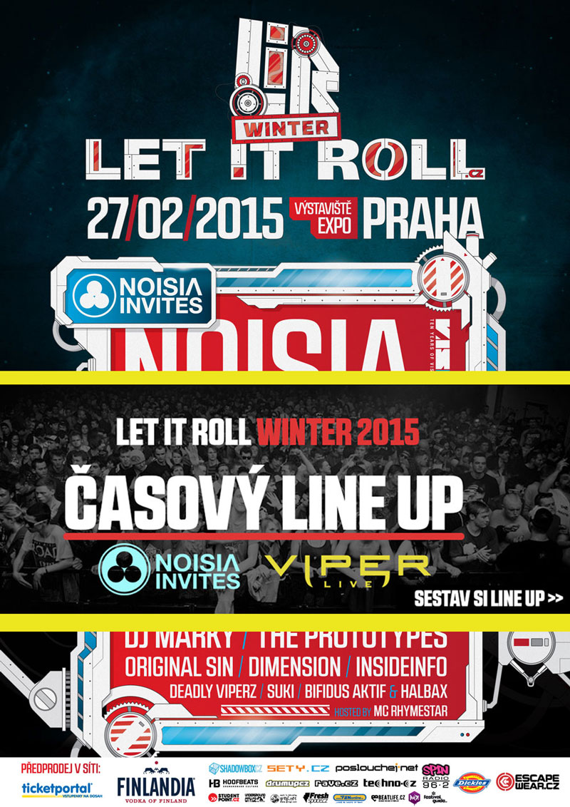 Časový line up Let It Roll Winter