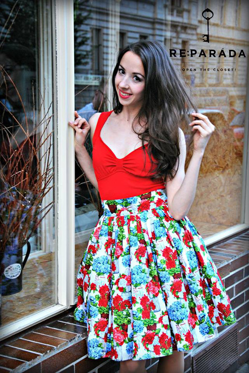 retro vintage outfit