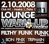 Britští Filthy Funk Funk na warm-upech k párty Musica