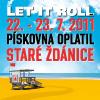 Open air stage na festivalu Let It Roll Czech