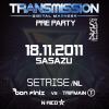 Transmission pre party v SaSazu