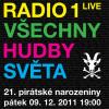 Radio 1 oslaví 21. pirátské narozeniny 